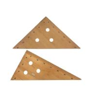 ราคา ชุดไม้ฉาก ครึ่งวงกลม วงเวียนไม้ ชนิดไม้ (20978773305)