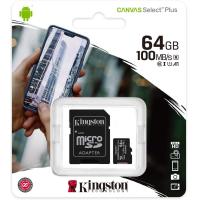 ราคา การ์ดหน่วยความจำ Kingston SDCS2 Canvas Select Plus ความจุ 32GB 64GB 128GB 256GB 512GB Class 10 UHS I U1 MicroSDHC MicroSDXC Card 100MB s (20923904359)