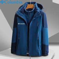 ราคา COLUMBIA Ski Wear คนรักผู้ชายและผู้หญิง Triad เสื้อแจ็คเก็ตสกีภูเขากันลมกลางแจ้งสองชิ้น (16743287112)