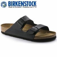 ราคา รองเท้าแตะแฟชั่น 2023 Original New Birkenstockรองเท้าแตะ Men Sandals Arizona Oiled Leather Black (18230577868)