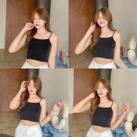 ราคา BEMYCHIC เสื้อสายเดี่ยวผ้ากลิตเตอร์ ผ้าวิ้งๆ งานสวยหรูดูแพงมาก รุ่น Cara (16620799830)