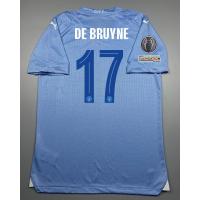 ราคา เสื้อบอล เพลเย่อ แมน ซิตี้ เหย้า 2023 24 Player Man City Home 2023 17 DE BRYUNE อาร์มแชมเปี้ยนลีค (20505855610)
