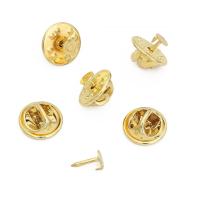ราคา 14K ฐานยึดเข็มกลัดด้านหลังหมุดทองเหลืองชุบทองสำหรับทำเครื่องประดับวัสดุทำหัตถกรรมอุปกรณ์เย็บผ้านวนิยายทำด้วยมือ (18846948979)