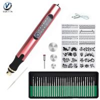 ราคา VOKTTA 38ชิ้นชุดกล่องเครื่องมือแกะสลักอเนกประสงค์ไฟฟ้าไมโครปากกาแกะสลักสว่าน DIY สำหรับเครื่องประดับแก้วไม้เซรามิก (20135586208)