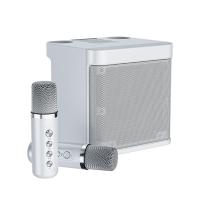 ราคา 100W YS 203 Portable Professional Karaoke Dual Microphone Bluetooth Speaker Smart External Karaoke Device (19735112691)