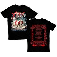 ราคา New Fashion Ready Stock Baju Rock Band Short Sleeve XPDC LIVE HARD ROCK CAFE rock shirt 100 PREMIUM COTTON 2023 (19952281009)