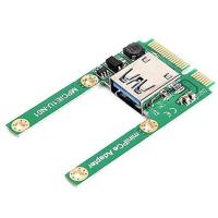 ราคา Mini PCI E to USB3 0 Adapter Card PCIe to USB 3 0 Adapter Suitable for Notebook Computers (19901606563)