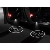 ราคา 2 ชิ้น สากล Led รถ ประตูต้อนรับ ไฟเลเซอร์ โปรเจคเตอร์ โลโก้ผี เงา ไฟไร้สาย โคมไฟตกแต่งรถ ไฟประตู อุปกรณ์เสริม (21215570460)