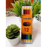 ราคา ดินสอสีไม้คอลลีนแท่งกลม 785 SD 12 60 สี 2 หัว พร้อมส่ง (20025737543)