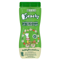 ราคา ขั้นต่ำ2ชิ้น รวมกับอย่างอื่นได้ Peachy พีชชี่ ขนมสำหรับเด็กอายุ 1 ปีขึ้นไป ขนมเด็ก ขนมทานเล่น คุกกี้ธัญพืช บิสกิตชีส บิสกิตผักผลไม้ (19858656511)