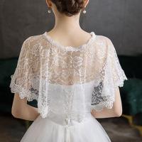 ราคา ผ้าคลุมไหล่สตรีปักลายดอกลูกไม้ (16455563713)