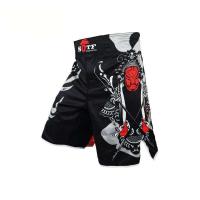 ราคา MMA กางเกงขาสั้น UFC ที่ครอบคลุมการต่อสู้การฝึกอบรมกางเกงต่อสู้ไทยมวยโรงยิมกีฬา Sanda (16319184193)