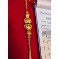 ราคา ข้อมือ ทอง ลาย เบนซ์ ขนาด 2 บาท เศษ ทอง แท้ 96 5 จาก เยาวราช มี รับประกัน 1 ปี ไม่ ลอก ดำ ใส ได้ เหมือน ทอง แท้ ไม่ ต้อง ถอด เข้าออก มีใบรับรอง จา กร้าน ทอง แท้ 100 (12120496856)