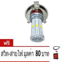 ราคา หลอดไฟหน้า 3 ขา LED ปลายหลอดกระพริบ 5 สี กล่องเขียว สำหรับ MSX SCOOPY I GRAND ไฟ อั้มช๊อป (10729334775)