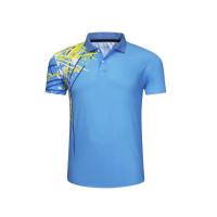 ราคา Badminton shirt Sportswear Tennis shirt WomenMen sports Table tennis game Shirts tennis clothes Qucik dry Exercise Polo shirt (10618630627)