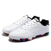 ราคา YuChuan กอล์ฟใหม่ Sneaers รองเท้ากอล์ฟผู้ชายการป้องกันการลื่นสีขาว Spikeless รองเท้ากีฬาสำหรับนักกอล์ฟ Luxury Breathable Jogging เดินรองเท้าผ้าใบ (8173685201)