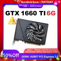 ราคา ใช้ ENVINDA 51RISC GTX1660 TI 6GB การ์ดแสดงผลกราฟิกการ์ด GPU คอมพิวเตอร์เดสก์ท็อปสำหรับเล่นเกม1660Ti 6G motherboard วิดีโอ (21170085857)