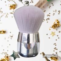 ราคา แปรงแต่งหน้า ปัดแก้ม ปัดแป้ง คาบูกิ kabuki ขนนุ่ม หนา พกพาสะดวก มี 2 สีให้เลือก สีชมพู สีเงิน (21242935062)