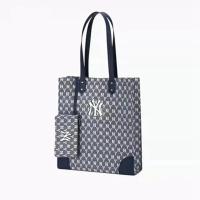 ราคา MLB กระเป๋าโท้ทหญิงแยงกี้ NY สายตายหน้าแบบเต็มมาตรฐานกระเป๋าถือความจุขนาดใหญ่กระเป๋าสะพายกระเป๋าพร็อพแบรนด์แฟชั่น (20188310348)