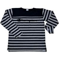 ราคา เสื้อยืดแขนยาว Size M แบรนด์Champion แท้100 ลายทาง มือ2สภาพดี เนื้อผ้าคอตตอน100 ใส่ไม่ร้อน ใส่สบาย (20875183245)