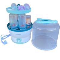 ราคา เครื่องนึ่งขวดนม Nuebabe ประกัน 1 ปีเต็ม ใช้ได้ทั้งคอแคบคอกว้าง และ 48 ออนซ์ (16065730518)