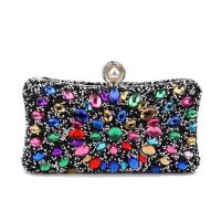 ราคา New Diamond Pearl Hasp Evening Bags Chain Colorful Stone Diamond Clutch Wallets Mini Wedding Dinner Purse 8 Colors (20020551130)