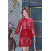 ราคา Jungkook 521 พร้อมส่ง S 4XL เดรส เดรสสั้น เดรสสีขาว เดรสสีแดง เดรสงานปัก เดรสผ้าลูกไม้ เดรสสาวอวบ เดรสใส่ไปงานแต่ง ชุดออกงาน (14282440989)