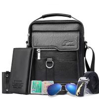 ราคา กระเป๋าสะพายไหล่เดียวสำหรับผู้ชายกระเป๋าสะพายข้างหนังแท้แบบลำลองกระเป๋าแขวนใบเล็กหนังวัวแนวธุรกิจกระเป๋าสะพายข้างแบรนด์ยอดนิยมความจุใหญ่สำหรับผู้ชาย (20540406896)