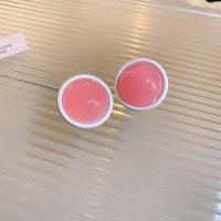 ราคา เข็มกลัดสีชมพูหัวใจดอกไม้โบว์ต่างหูแฟชั่นดีไซน์สวยงาม (20840786356)