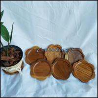 ราคา ขายส่ง 60 ชิ้น จานรองแก้วงานไม้สักทำสี coaster จานรองแก้วน้ำ ที่รองแก้วน้ำ จานวางแก้วน้ำ ของชำร่วย ของที่ระลึก งานไม้สัก ทำสี (11626629588)