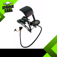 ราคา MARATHON ปั๊มลมยางแบบเหยียบ ขนาดพกพา กระบอกสูบคู่ เครื่องสูบลมแบบเท้าเหยียบ ปั๊มลม ปั๊มเติมล้อรถ ปั๊มสูบลมรถ (13480412473)