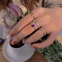 ราคา FINE เกินไปเกาหลีแฟชั่น Retro ทองเงินแหวนมุกชุด Elegant เพชรแหวนสวมนิ้วสตรีเครื่องประดับอัญมณี (9129809736)