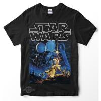 ราคา T shirt STAR WARS Vol4 A NEW HOPE Premium tshirt film starwars (21150726680)
