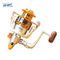 ราคา PRO Fishing Spinning Reel 5 5 1 12bb Ball Bearing 500 9000 Series ซ้าย ขวาเปลี่ยนได้สำหรับน้ำจืดน้ำเค็ม (16682943256)