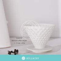 ราคา HILLKOFF Yami YM60239 diamond coffee 1 2 cup white (4993308273)