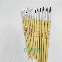 ราคา พู่กันสง่ามะยุระ เบอร์ 0 12 พู่กัน ภู่กัน พู่กันหัวกลม พู่กันทาสี ภู่กันทาสี Paintbrush พู่กันกลม (7167868295)