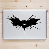ราคา CW Glowing Creative Bat Logo Laptop Sticker for Macbook Decal Pro Air Retina 11 12 13 14 15 inch HP Mac Book Skin Notebook Sticker (16874456040)