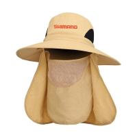 ราคา Shimano หมวกกันแดดสำหรับผู้ชายหมวกแก๊ปใส่ตกปลาเบสบอลกันแดดกลางแจ้งระบายอากาศได้ดีแห้งเร็วหมวกใส่ตกปลากีฬา (19300819520)