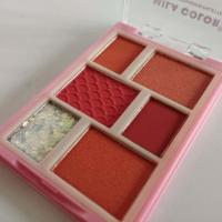 ราคา MILA COLOR 6 COLORS EYESHADOW PALTTE SWEET MERMAID MC5047 (17604940210)