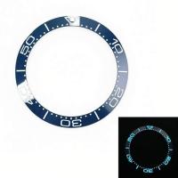 ราคา RTUTGHT 38mm 40mm Ceramic Bezel RLX GMT Submariner For Seiko Skx007 Skx009 Omega Seamaster 300m Watch Bezel Insert Case Scale Outer Ring (20328047585)