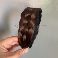 ราคา Happy ที่คาดผมถักเปีย แฟชั่นเกาหลี ถักแบบสาน กว้าง 4 cm สําหรับผู้หญิง Wig hoop (18832846123)