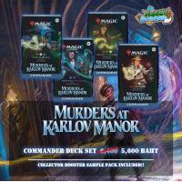 ราคา Magic The Gathering Murders at Karlov Manor Commander Deck Bundle Includes All 4 Decks Deadly Disguise Revenant Recon Deep Clue Sea and Blame Game (21178525980)