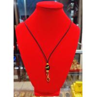 ราคา สร้อยหินนิลดำเลเซอร์ลายมังกรทอง (14684348508)