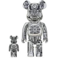 ราคา Absolute siam Bearbrick H R Giger White Black Couple 100 400 Bearbrick (12445181113)