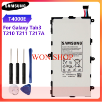 ราคา แบตเตอรี่ Samsung Galaxy Tab3 7 0 T210 T211 T2105 T217a T4000C T4000U แท็บเล็ตแบตเตอรี่ 4000mAh ประกัน3 เดือน (16050316993)