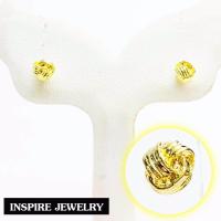 ราคา Inspire Jewelry ต่างหูรูปตะกร้อหุ้มทองแท้ 100 24K ต่างหูทองตอกลายโลมาเล่นบอล อักษรโอม กลมทอง ห่วงเด็กฯลฯ (20791478243)