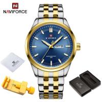 ราคา NAVIFORCE นาฬิกา ผู้ชาย นาฬิกา ของแท้ นาฬิกาข้อมือผู้ชาย watch for men waterproof casual wristwatch 9203 (21339479961)