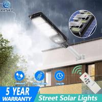 ราคา Solar Light LED ไฟโซล่าเซลล์ โคมไฟพลังงานแสงอาทิตย์ ไฟโซล่าไฟ led โซล่าเซลล์ โคมไฟถนน ไฟถนนโซล่าเซลล์60w 100w 200w 300w 400w 500w (12239899427)