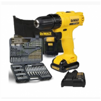 ราคา DEWALT สว่านไร้สาย10 8V DCD700C2A 109ชิ้น มาพร้อมกับ แบตเตอรี่ แท่นชาร์ต เครื่องมือช่าง รับประกัน (20356486198)