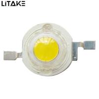 ราคา ล็อต10ชิ้น1วัตต์3วัตต์สีขาวหลอดไฟสีขาวสีขาวเย็นอบอุ่น200 260ลูเมนหลอดไฟชิป LED แผ่นเรืองแสง (19341912749)